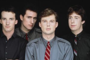 old photograph of 80’s Synth-Pop sensation ‘Orchestral Manoeuvres in the Dark’ (OMD)
