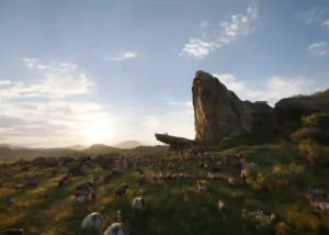 Mount Kenya shown as Pride Rock in movie The Lion King