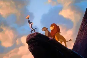 Pride Rock shown in The Lion King