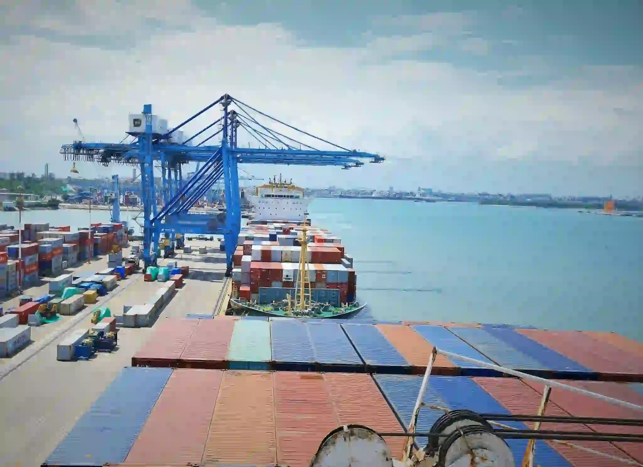 Photograph from Port of Mombasa