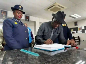Official hand-over ceremony of Melmoth Police Station 