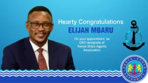 Elijah Mbare as new CEO of KSAA