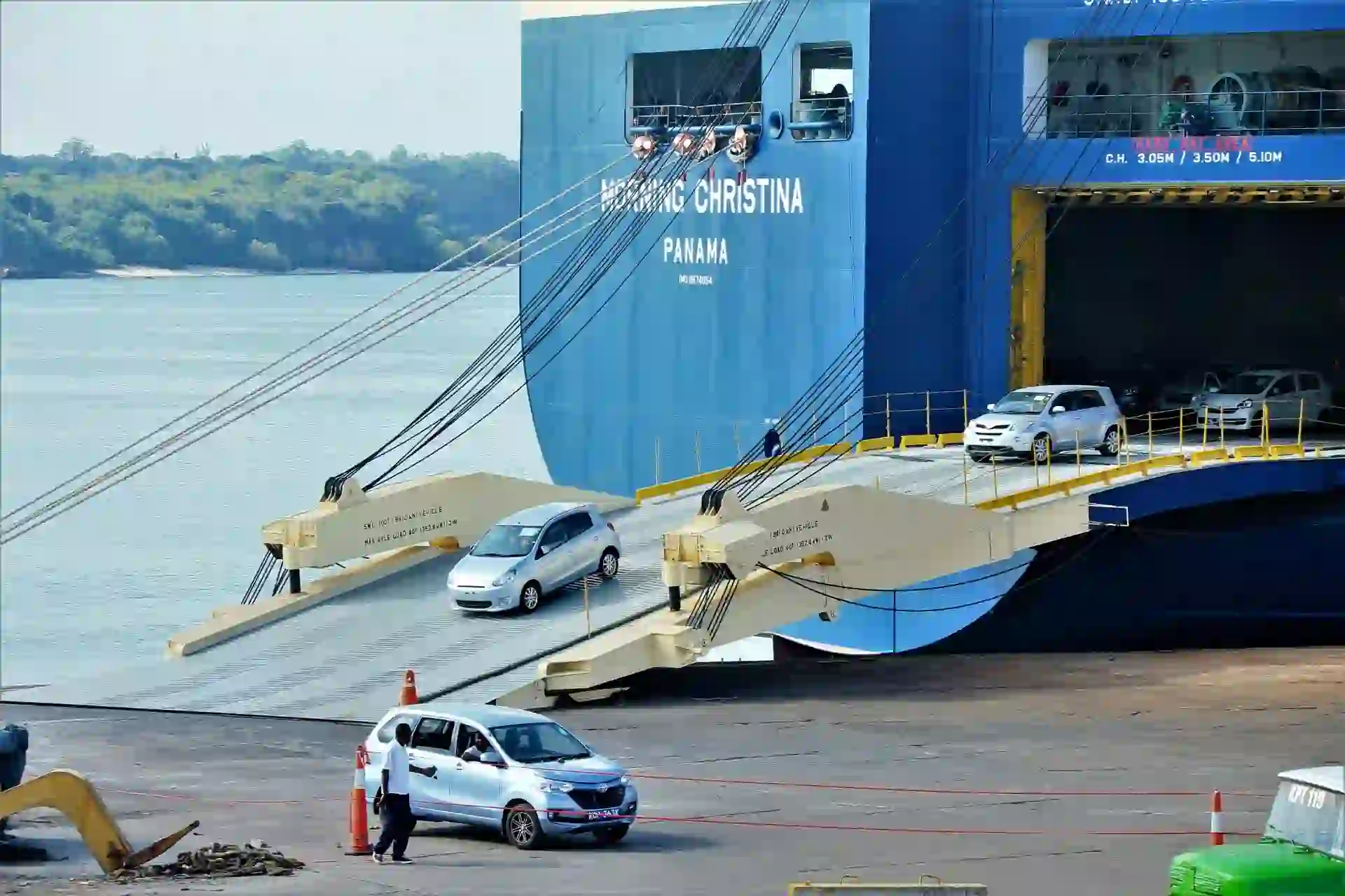 Photograph from Port of Mombasa, Kenya