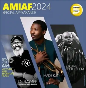 Artists who performed at AMIAF 2024