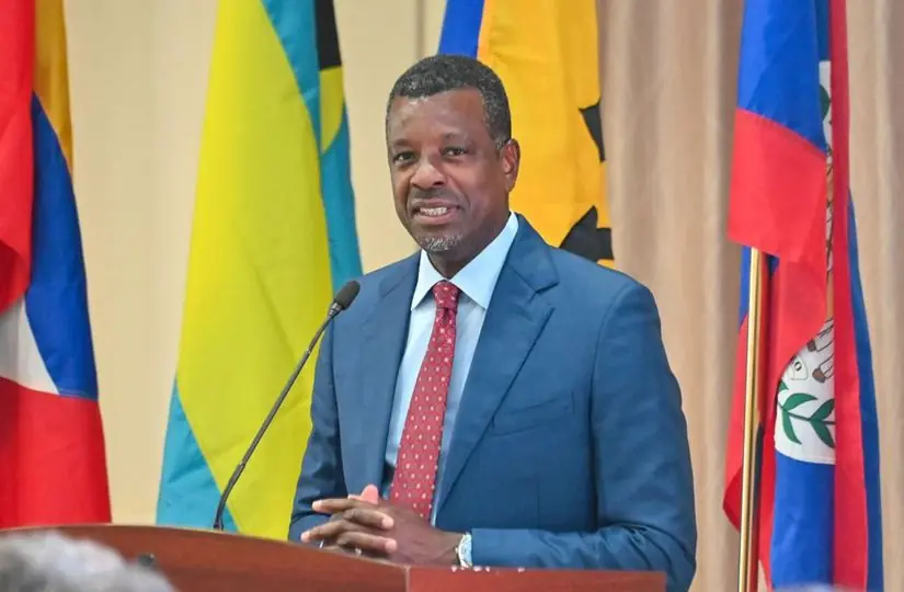 Vince Henderson opens 27th Caricom COFCOR meet after appointment as chairman, Image: facebook