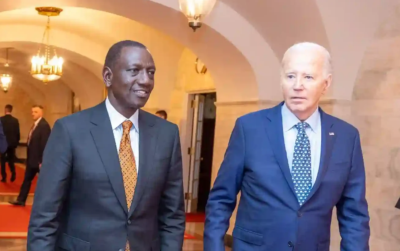 President William Ruto with President Joe Biden