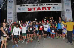 Photograph from previous Knysna Forest Marathon