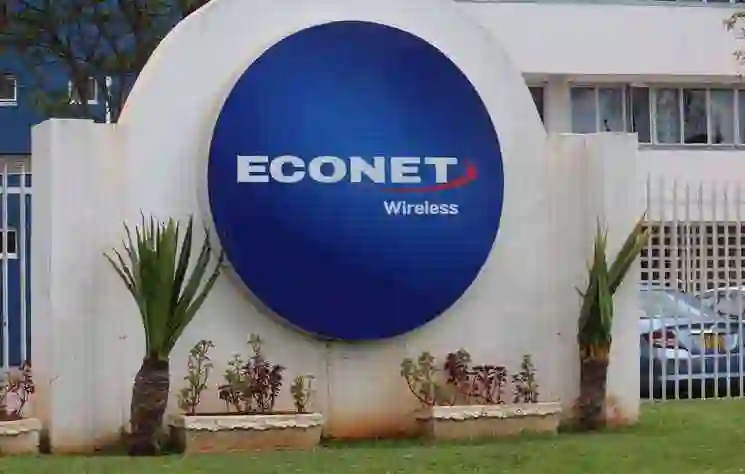 office of Econet Wireless telecommunications and technology company