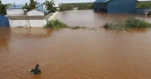 Flood in Zambia