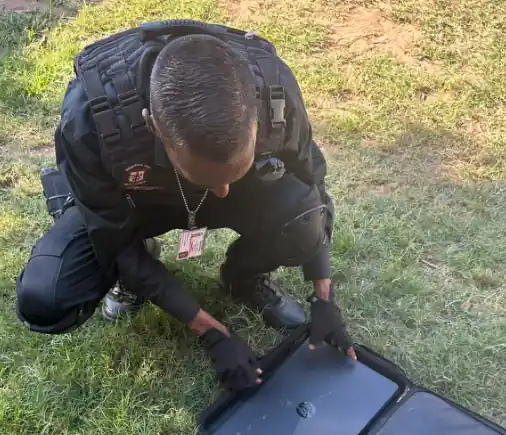 Reaction Unit recovers electronics stolen from Parkgate - KZN, Image: facebook
