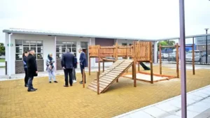 photograph from the Phase-01 Lwandle Primary School under Rapid School Build programme