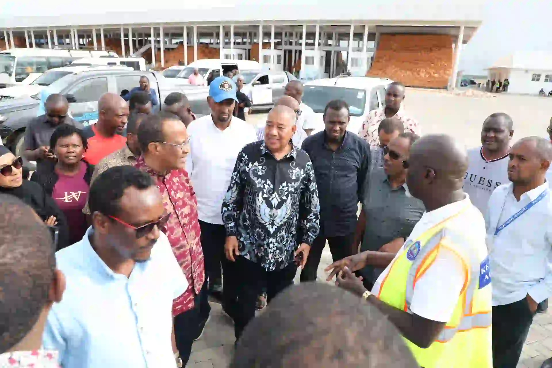 Delegates of 2024 County Enterprise Development Conference at Port of Lamu