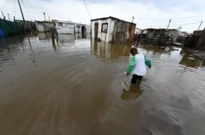 Photograph representing flood in Eastern Cape 