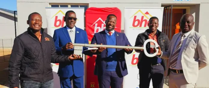 BHC hands over 2 Housing units to Kgalagadi Land Board, Image: facebook