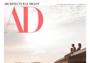 Photograph from a magazine of Architectural Digest