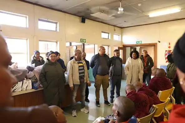 MaQueen Letsoha-Mathae on second visit to Psychiatric Facility