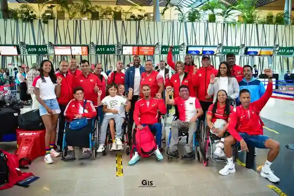 Mauritius Para athletes leave for Summer Paralympics in Paris, Imag: Facebook