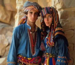 Representative image of traditional outfit of Egypt