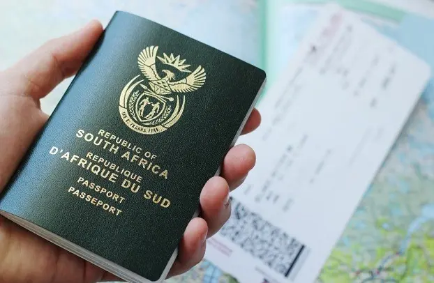 Image of South African Passport