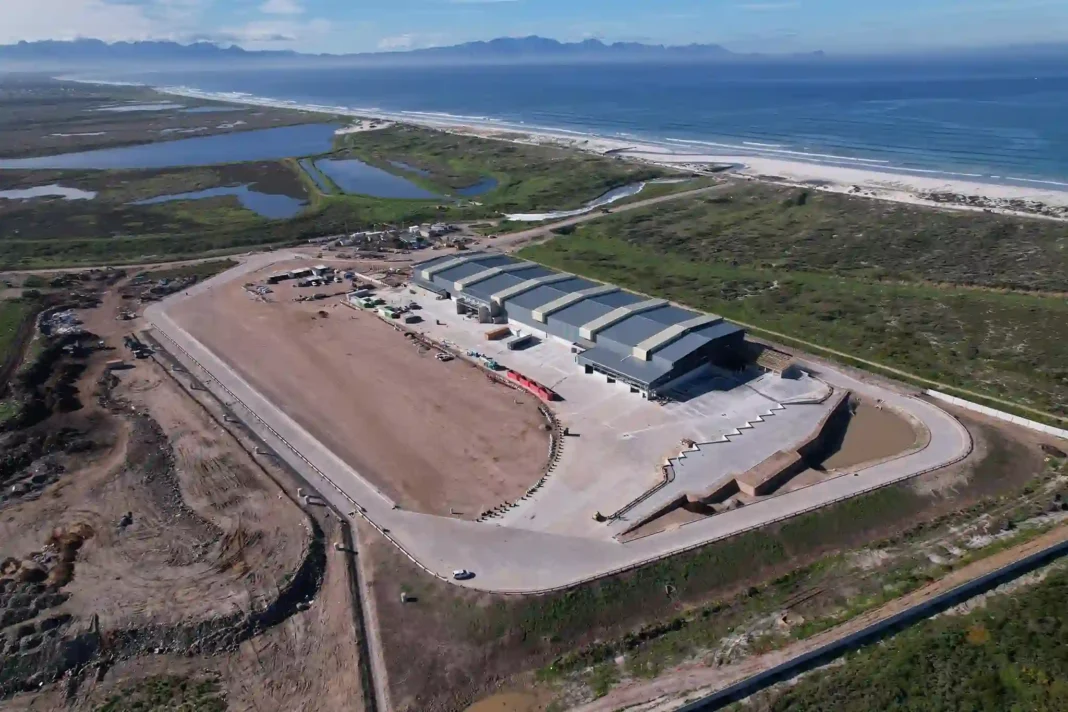 Photograph of the Construction Site in Cape Town