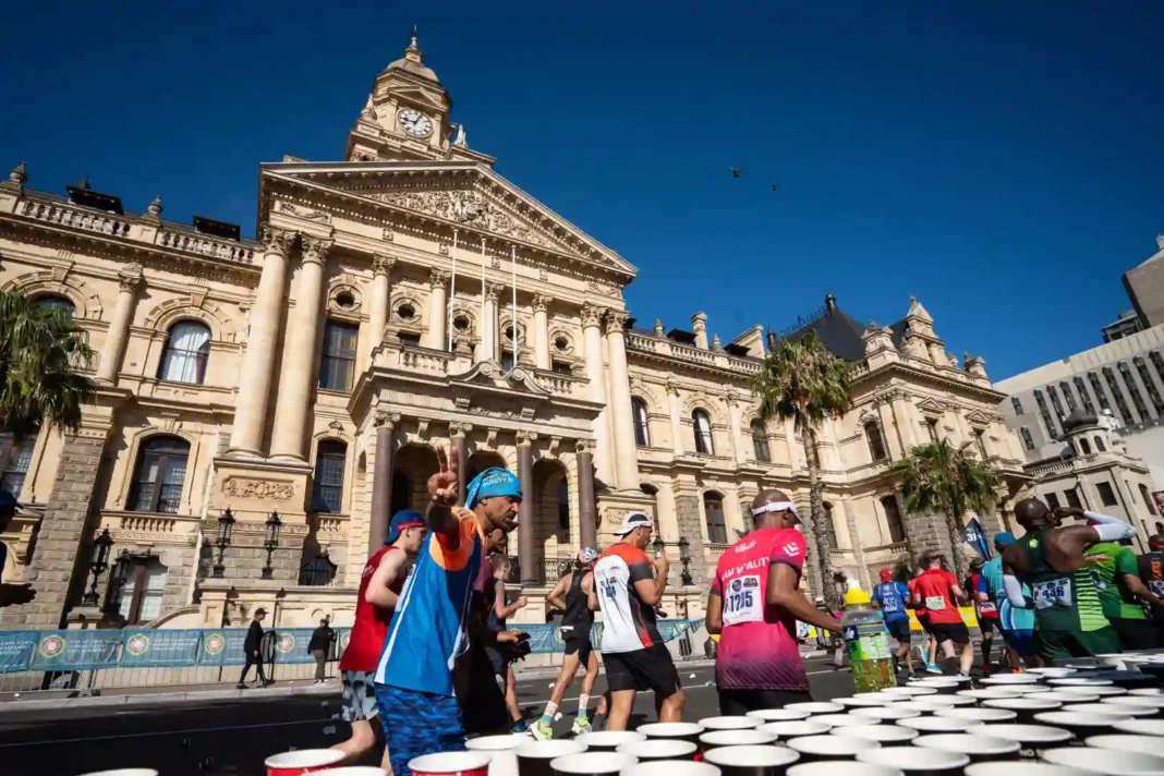 Photograph from the Sanlam Cape Town Marathon