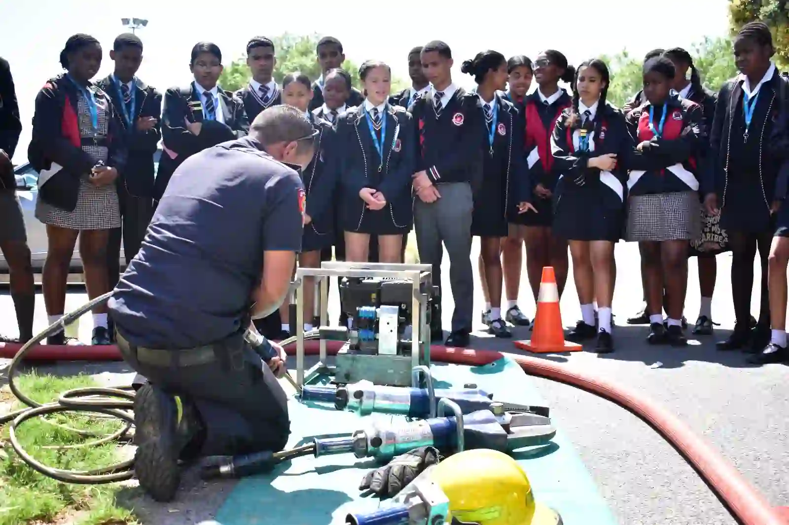 Photograph from Two careers expo in Cape Town