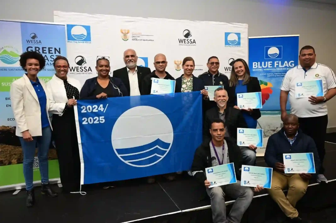 City of Cape Town's eight beaches received Blue Flag status