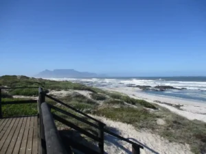 Blaauwberg Nature Reserve at Cape Town, South Africa