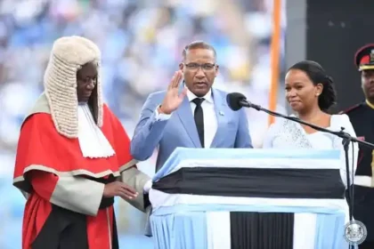 President Duma Boko calls for unity during inauguration ceremony, Image: faceebook