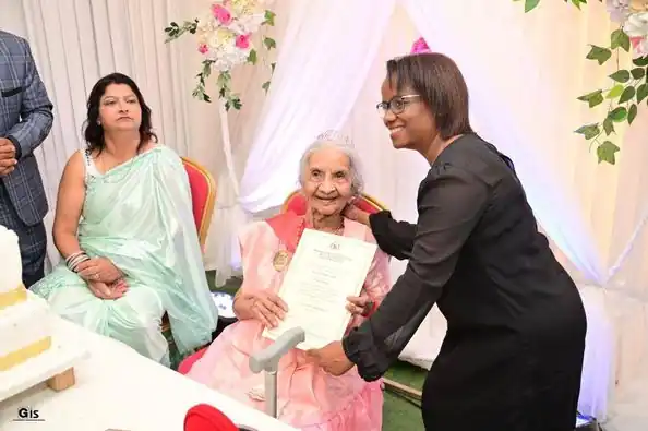 Lilaotee Greedharry turns 100