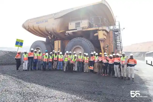 Debswana Diamond Company hosts new Cabinet at Jwaneng, IMage: facebook