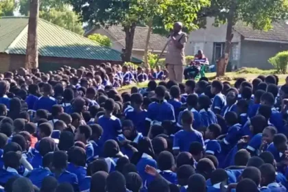 Limbe Police promotes child safety at St. Maria Goretti Girls Primary School, Image: facebook
