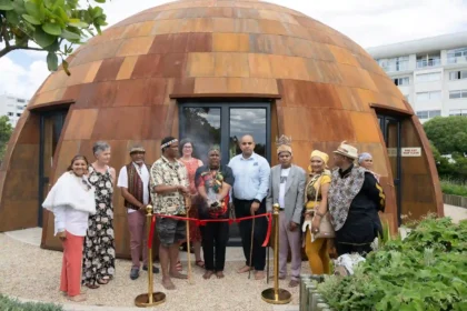 Opening of Dome Education Classroom on World Children’s Day, in Cape Town