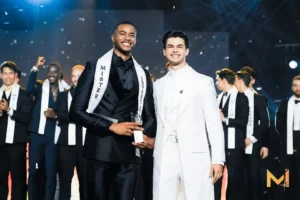 Nwajagu Samuel crowned by Kim Thitisan Goodburn 