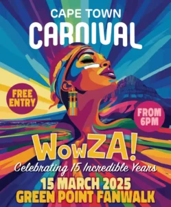 Poster of Cape Town Carnival WowZA! Campaign 