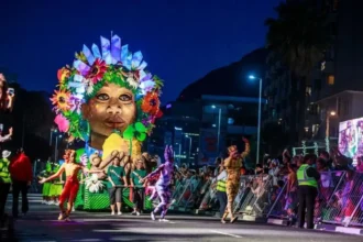 Photograph from previous year's Cape Town Carnival