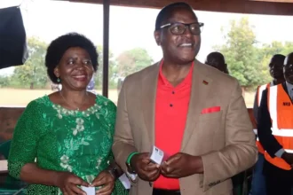 Lazarus Chakwera and First Lady Monica Chakwera