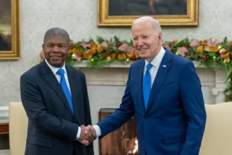 US President Joe Biden in Angola