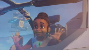 Clip from Nigerian animated series Iwaju