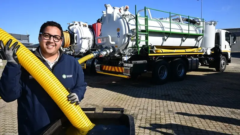 Councillor Zahid Badroodien, MMC of Water and Sanitation Directorate of Cape Town