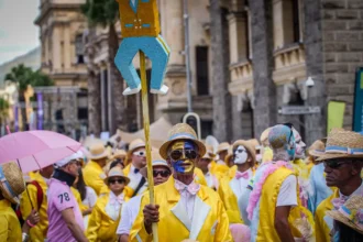 Photograph from Cape Town Minstrel Carnival