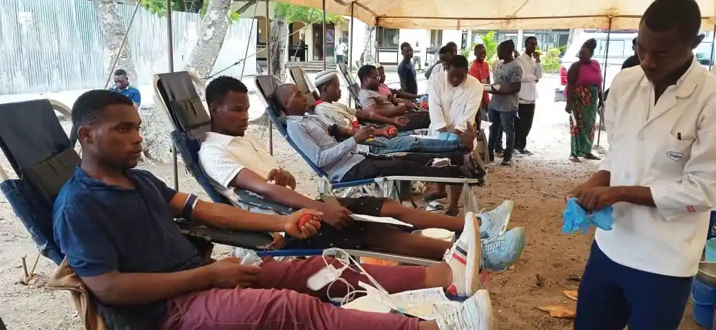 Malawi Blood Transfusion Services host blood collection campaign, Image: facebook