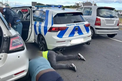 Photograph by South African Police Service from the incident spot