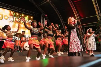 Mango Groove performing at Kirstenbosch Summer Sunset Concert