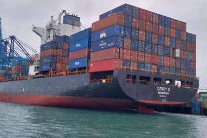 MV Derby D at Port of Lamu