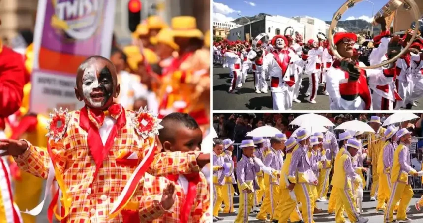 Photograph from Cape Town Minstrel Carnival Street Parade