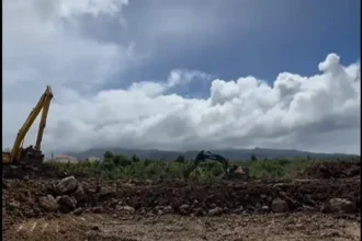 Dominica: PM Roosevelt Skerrit checks on progress of Cabrits Marina Basin, Image: facebook