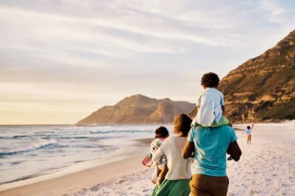 Representative image of a family on trip