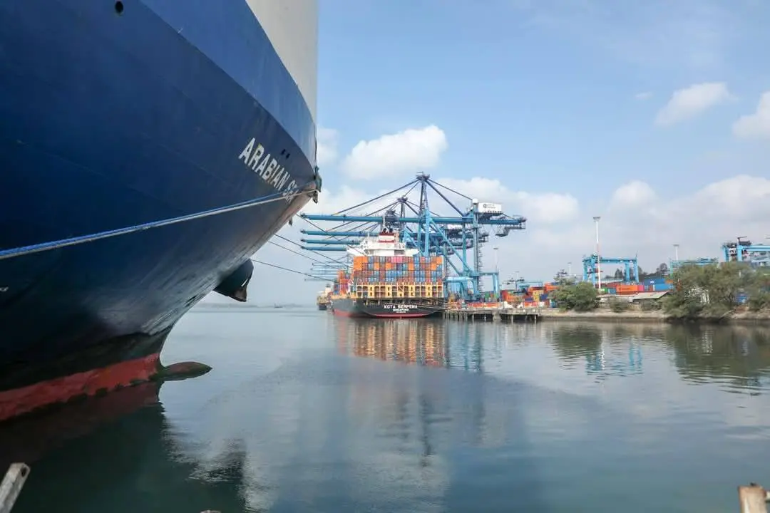 Photograph of Port of Mombasa by Kenya Ports Authority