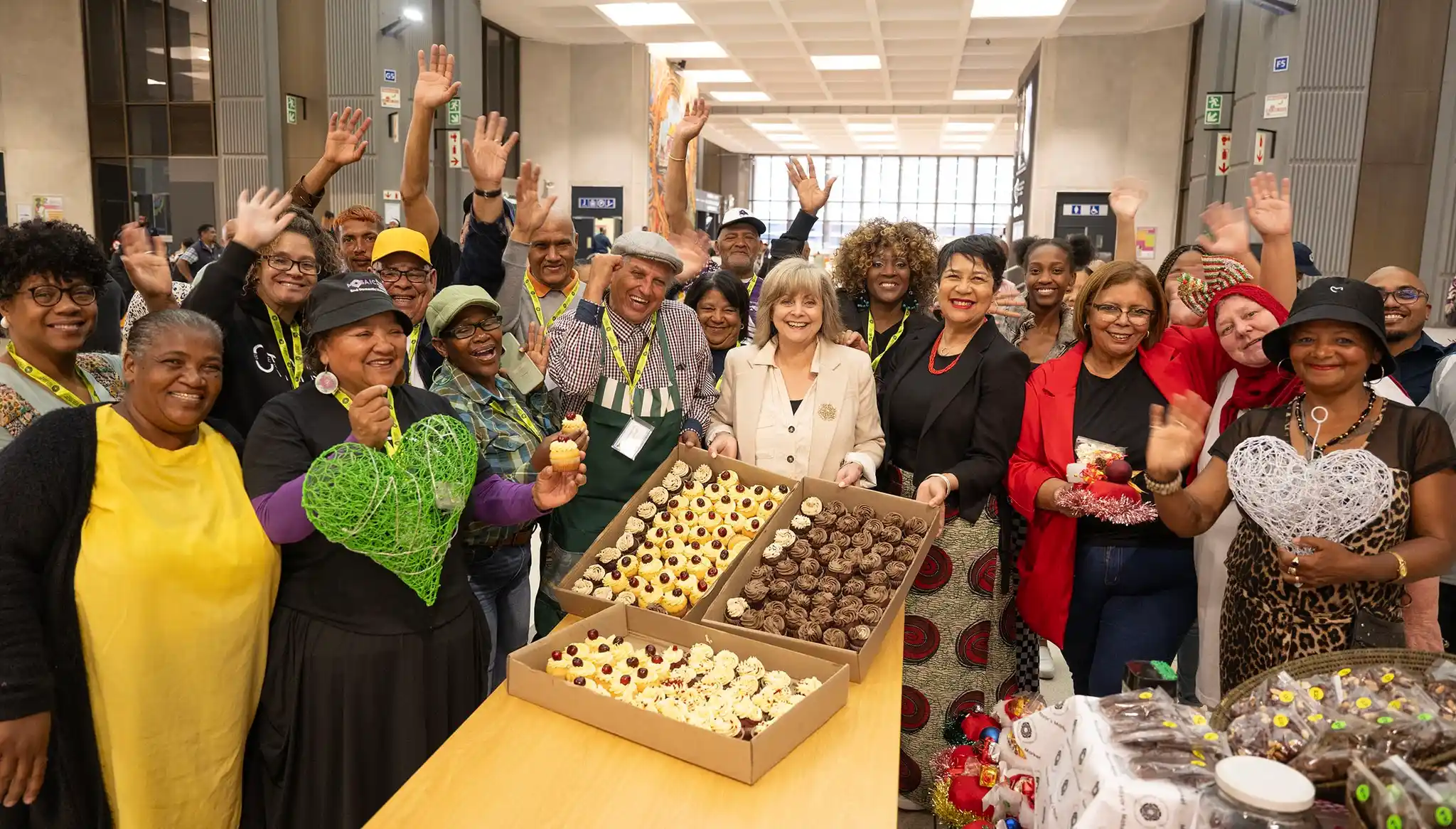 Alderman Theresa Uys during Mayor's Craft Market in Cape Town